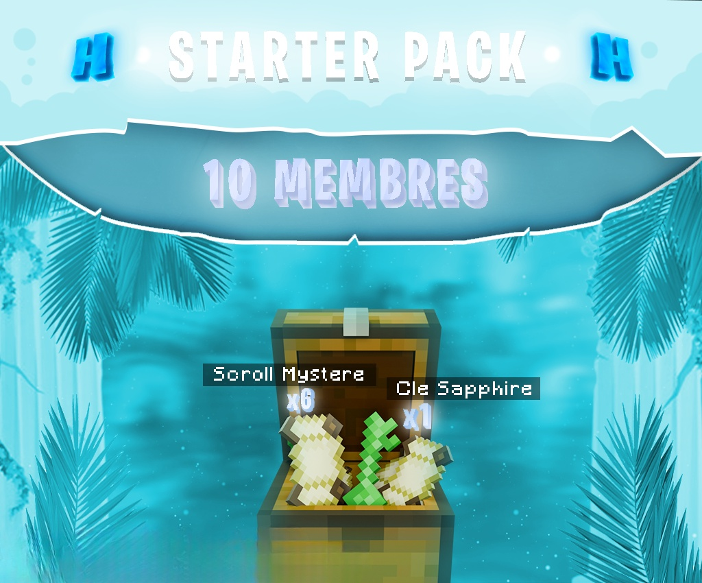 Starter Pack Disponible ! (Kitmap)